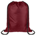 Delhi Red - Back - Regatta Shilton Drawstring Bag