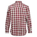 Syrah Red - Side - Regatta Mens Lance Checked Shirt