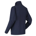 Navy - Close up - Regatta Mens Cera V Wind Resistant Soft Shell Jacket