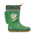 Green - Back - Regatta Childrens-Kids Puddle Peppa Pig Wellington Boots