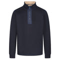 Navy - Front - Regatta Mens Galador Half Zip Fleece Top