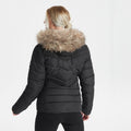 Black-Natural - Side - Dare 2B Womens-Ladies Glamorize II Swarovski Ski Jacket