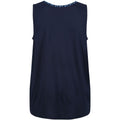 Navy - Back - Regatta Womens-Ladies Janessa Tile Top