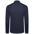 Nightfall Navy-Ebony - Close up - Dare 2B Mens Unite Us Knitted Half Zip Sweatshirt