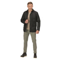 Black - Lifestyle - Regatta Mens Pensford Waxed Jacket