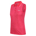 Pink Potion-Flamingo Pink - Side - Regatta Womens-Ladies Tima II Sleeveless Polo Shirt