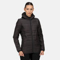 Black - Back - Regatta Womens-Ladies Firedown Packaway Insulated Jacket