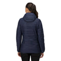 Navy-French Blue - Lifestyle - Regatta Womens-Ladies Firedown Packaway Insulated Jacket