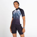 Black - Back - Dare 2B Womens-Ladies Empowered Lightweight Jersey