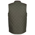 Dark Khaki - Pack Shot - Regatta Mens Moreton Quilted Body Warmer