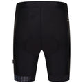 Black - Close up - Dare 2B Mens Virtuous Wool Effect Cycling Shorts