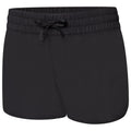 Black-White - Side - Dare 2B Womens-Ladies Sprint Up 2 in 1 Shorts