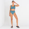 Bluestone-Orion Grey - Pack Shot - Dare 2B Womens-Ladies Don't Sweat It Recycled Bikini Top