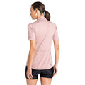 Dusky Rose - Pack Shot - Dare 2B Womens-Ladies Pedal Through It Marl Lightweight Jersey