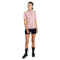 Dusky Rose - Close up - Dare 2B Womens-Ladies Pedal Through It Marl Lightweight Jersey