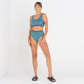 Bluestone-Orion Grey - Back - Dare 2B Womens-Ladies The Laura Whitmore Edit Don't Sweat It Recycled Bikini Bottoms