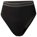 Black-Charcoal Grey - Front - Dare 2B Womens-Ladies The Laura Whitmore Edit Don't Sweat It Recycled Bikini Bottoms