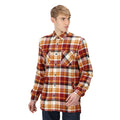 Cathay Spice - Side - Regatta Mens Thamos Checked Long-Sleeved Shirt