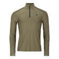 Olive Green-Black Marl - Front - Dare 2B Mens Power Up II Lightweight Jersey