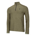 Olive Green-Black Marl - Side - Dare 2B Mens Power Up II Lightweight Jersey