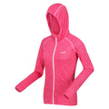 Flamingo Pink - Side - Regatta Womens-Ladies Yonder Full Zip Hoodie