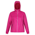 Fuchsia - Front - Regatta Womens-Ladies Lalita Waterproof Jacket