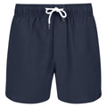 Navy - Front - Regatta Mens Mawson II Swim Shorts