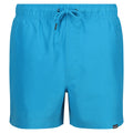 Fluro Blue - Front - Regatta Mens Mawson II Swim Shorts