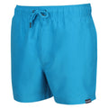 Fluro Blue - Side - Regatta Mens Mawson II Swim Shorts