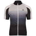 Black - Front - Dare 2B Mens Virtuous AEP Cycling Jersey