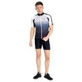 Black - Side - Dare 2B Mens Virtuous AEP Cycling Jersey