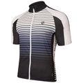 Black - Pack Shot - Dare 2B Mens Virtuous AEP Cycling Jersey