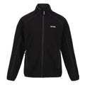 Black - Front - Regatta Mens Hadfield Full Zip Fleece Jacket