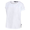 White - Pack Shot - Regatta Womens-Ladies Jaida T-Shirt