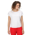 White - Back - Regatta Womens-Ladies Jaida T-Shirt