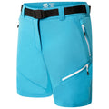 Capri Blue - Pack Shot - Dare 2B Womens-Ladies Melodic Pro Lightweight Shorts