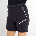 Black - Side - Dare 2B Womens-Ladies Melodic Pro Lightweight Shorts