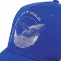 Lapis Blue-White - Side - Regatta Mens Tassian Whale Trucker Cap