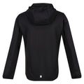 Black - Pack Shot - Regatta Childrens-Kids Highton Full Zip Fleece Jacket