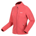 Mineral Red-Rumba Red - Side - Regatta Womens-Ladies Floreo IV Full Zip Fleece Jacket