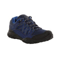 Admiral Blue-Black - Front - Regatta Childrens-Kids Edgepoint Waterproof Walking Shoes