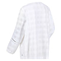 White - Close up - Regatta Womens-Ladies Calluna Long-Sleeved Blouse