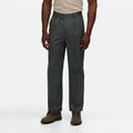 Sage Green - Back - Regatta Mens Combine Work Trousers