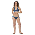 Navy - Side - Regatta Womens-Ladies Flavia Tile Bikini Top