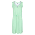 Vibrant Green-White - Front - Regatta Womens-Ladies Fahari Stripe Shift Casual Dress