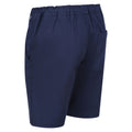 Navy - Side - Regatta Childrens-Kids Alber Ottoman Shorts