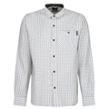 White-Green - Front - Regatta Mens Tattersall Checked Shirt