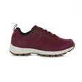 Wild Plum-Black - Back - Regatta Womens-Ladies Samaris Life Walking Trainers