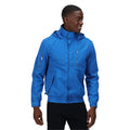 Lapis Blue - Back - Regatta Mens Feelding Linear Waterproof Bomber Jacket