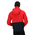 True Red-Navy - Side - Regatta Mens Feelding Colour Block Waterproof Bomber Jacket